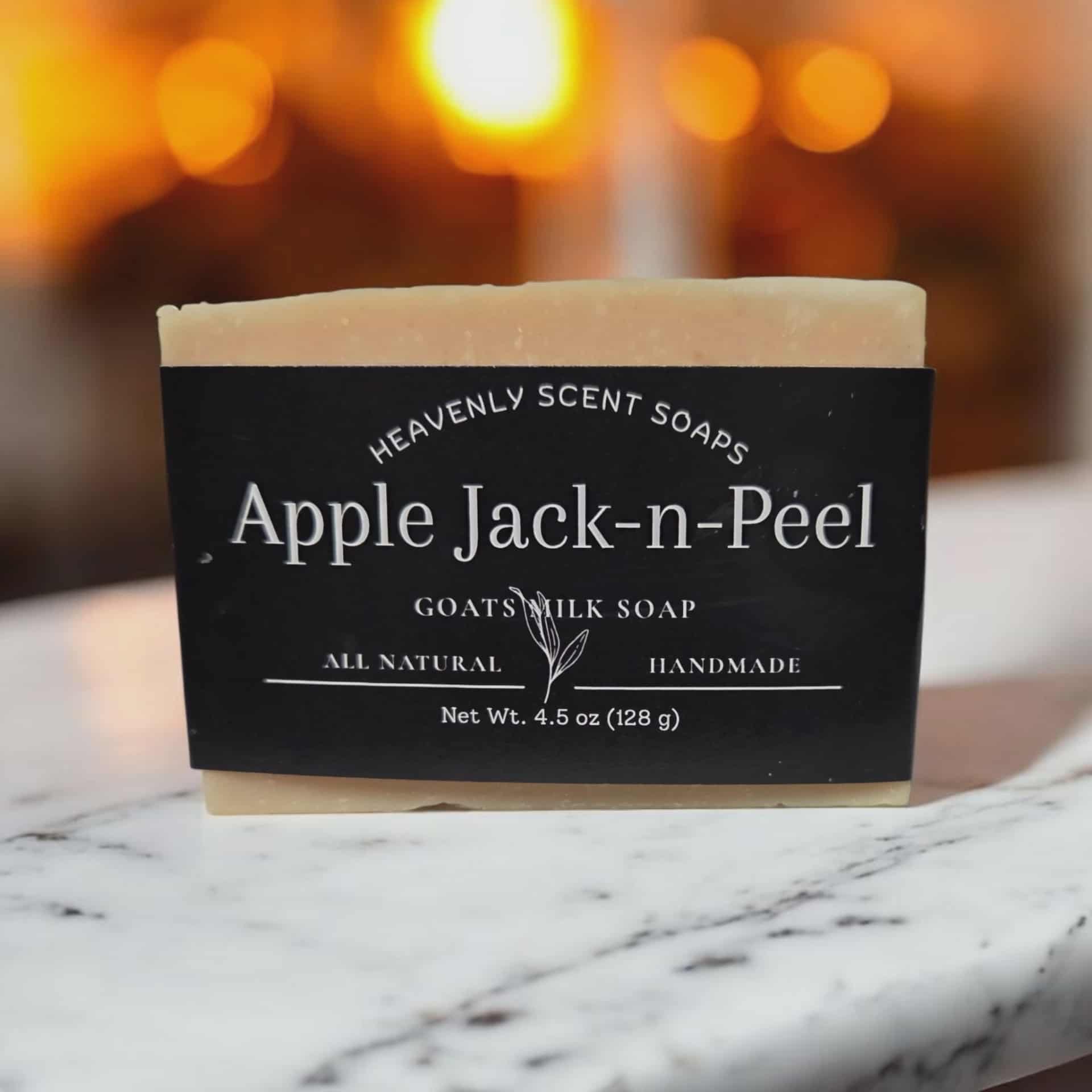 Apple Jack-N-Peel    Goat Milk Soap