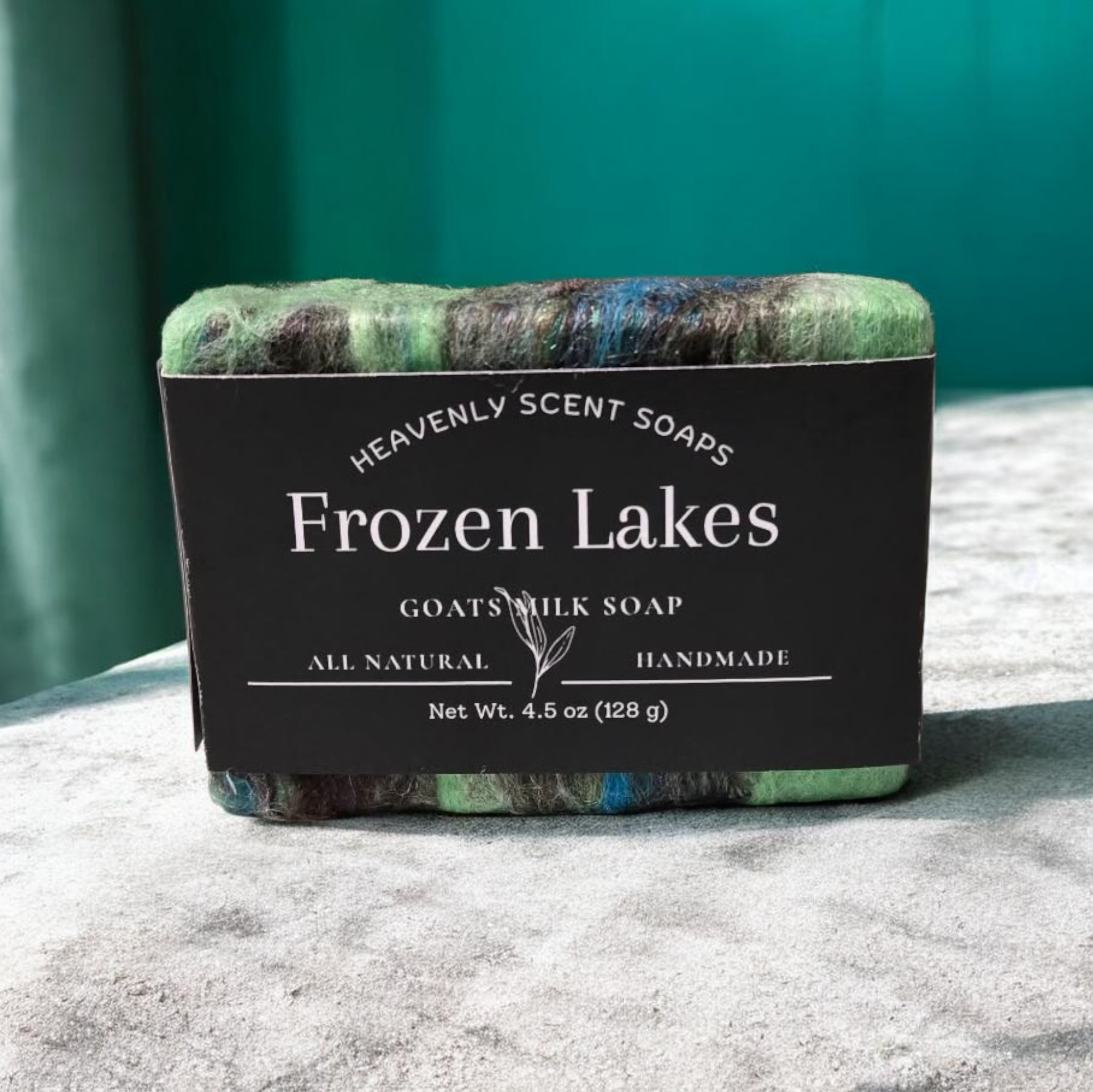 Wool Felted Frozen Lakes