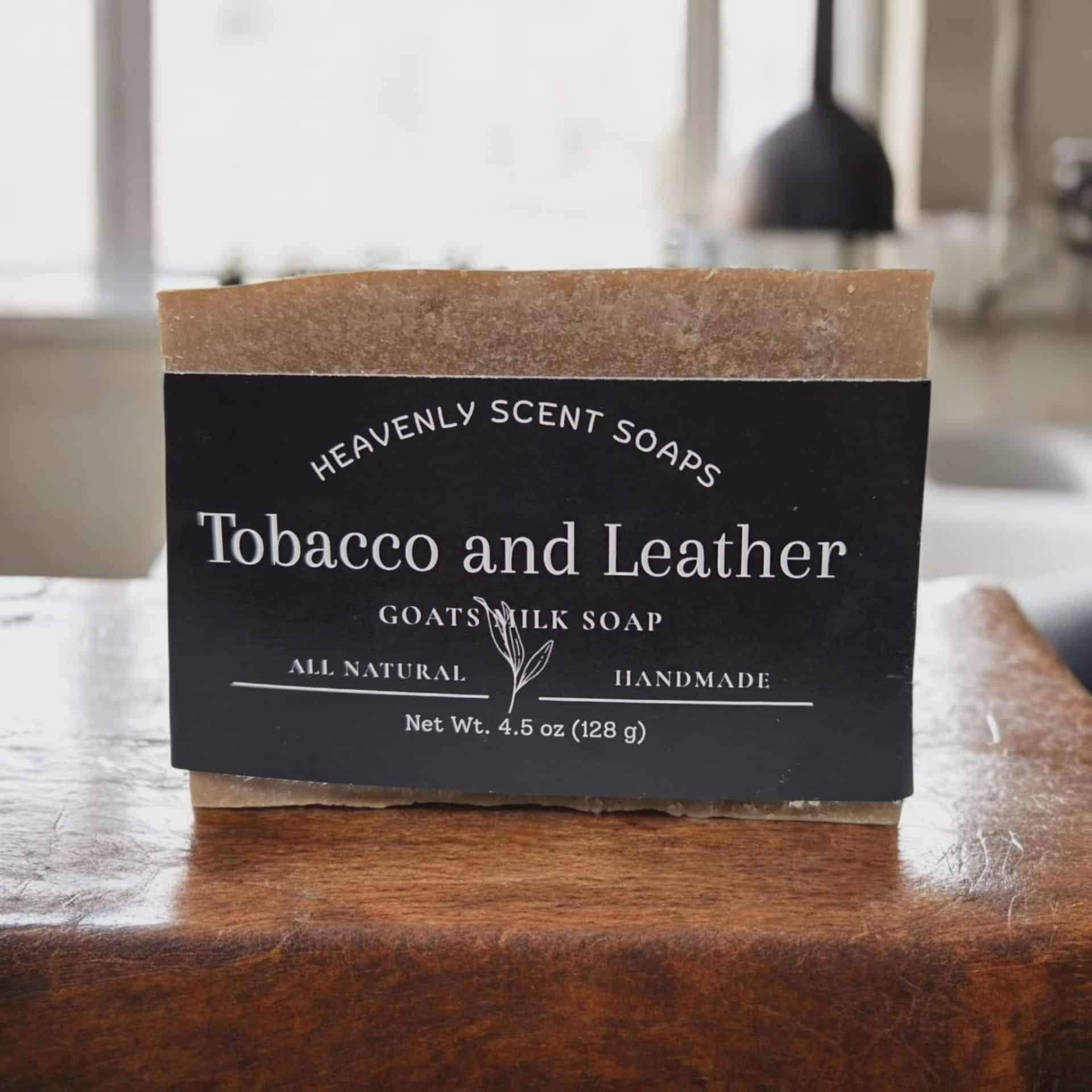 Tobacco & Leather – Goat Milk Soap